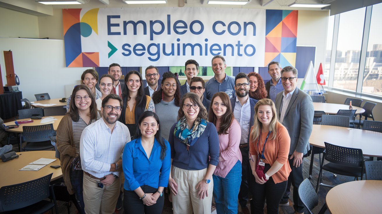 Un grupo de personas sonriendo