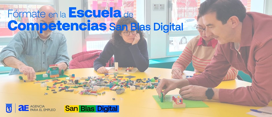 Formate en la escuela de Competencias San Blas Digital